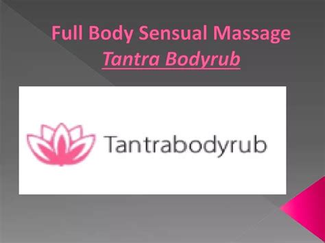 Full Body Sensual Massage Brothel Tullamore